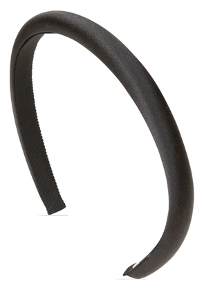 Jennifer Behr Tiana silk headband - Black