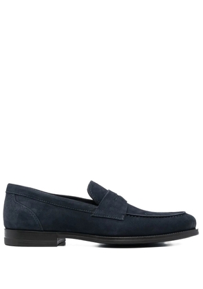 Santoni Diplomat slip-on loafers - Blue