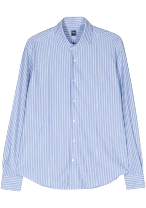 Fedeli striped jersey shirt - Blue