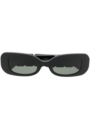 Linda Farrow crystal-embellished sunglasses - Black