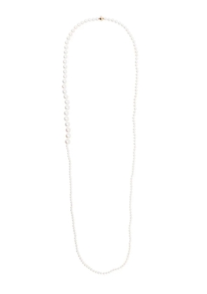 Sophie Bille Brahe 14kt gold Peggy freshwater-pearl necklace - White