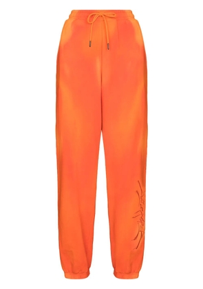 Daily Paper Lex tie-dye cotton track pants - Orange