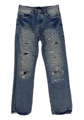 Purple Brand Vintage Laser Repair straight-leg jeans - Blue