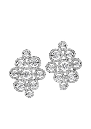 LEO PIZZO 18K white gold Crops diamond earrings - Silver