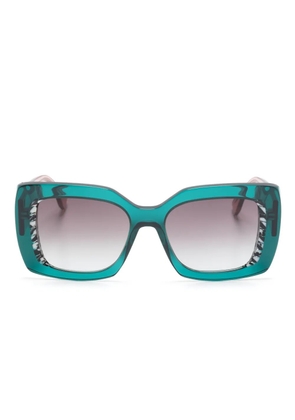 Face À Face Ashoka 2 square-frame sunglasses - Green
