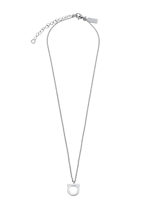 Ferragamo Gancini cable-link necklace - Silver