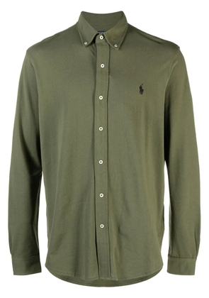 Polo Ralph Lauren Polo Pony embroidered cotton shirt - Green