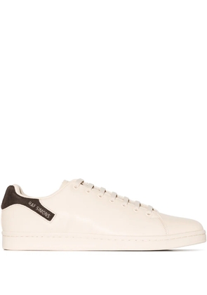 Raf Simons Orion faux-leather low-top sneakers - Neutrals