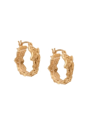 LOVENESS LEE Rebuita hoop earrings - Gold