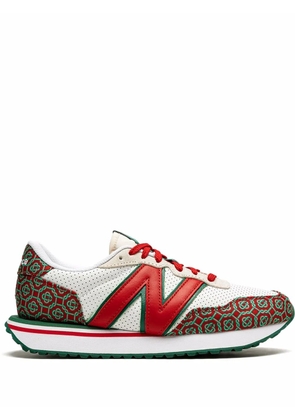 New Balance x Casablanca 237 'Red Monogram' low-top sneakers - White