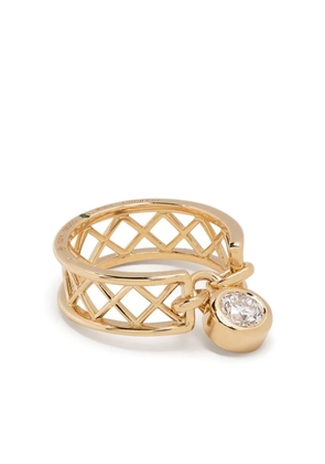 Courbet 18kt recycled gold diamond ring