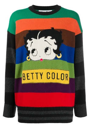 JC de Castelbajac Pre-Owned 1989 Betty Boop jumper - Green
