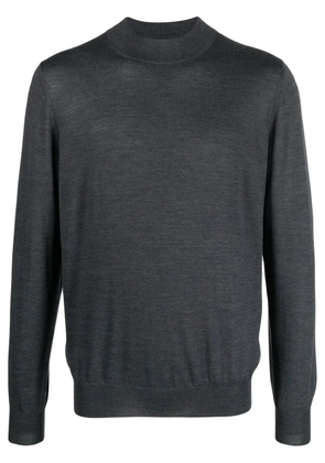 Barba fine-knit virgin-wool jumper - Grey
