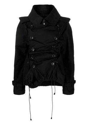 Junya Watanabe ruched padded jacket - Black