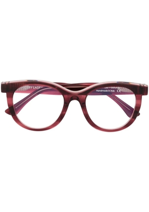 Thierry Lasry Calamity round-frame optical glasses - Red