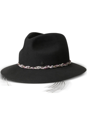 Maison Michel Rico felt Fedora hat - Grey