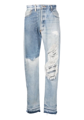 GALLERY DEPT. Ken ripped slim-cut jeans - Blue