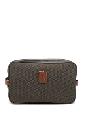 Longchamp Boxford makeup bag - Green