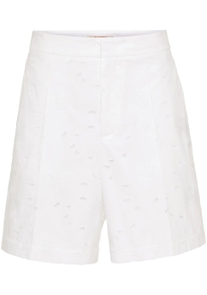 Valentino Garavani San Gallo bermuda shorts - White