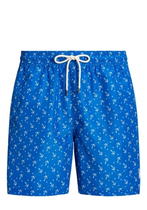 Polo Ralph Lauren anchor-print swim shorts - White