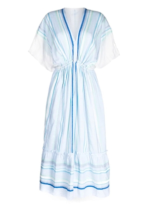 lemlem Ruki striped dress - Blue