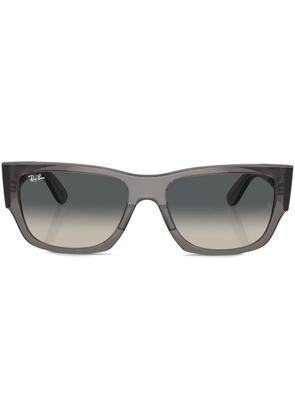 Ray-Ban Carlos rectangle-frame sunglasses - Grey