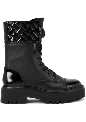 Kurt Geiger London 50mm Kensington Cuff boots - Black