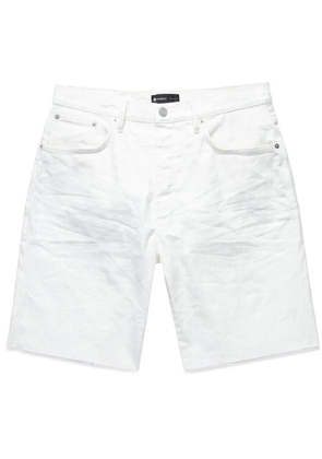 Purple Brand WHITE FILM MONOGRAM JACQUARD SHORTS 'White'