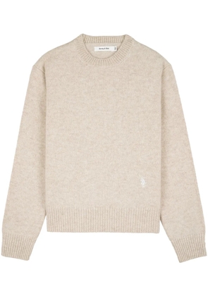 Sporty & Rich SRC wool jumper - Neutrals