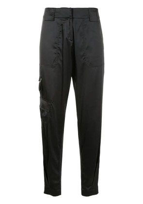 Lethicia Bronstein Abrey tapered cargo trousers - Black