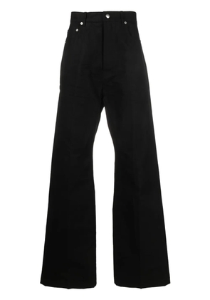 Rick Owens high-waist flared trousers - Black