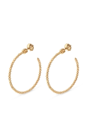 Officina Bernardi 18kt yellow gold Moon diamond large hoop earrings