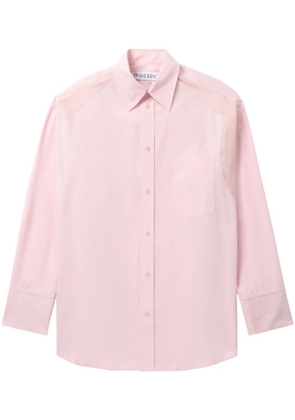 JW Anderson classic-collar cotton shirt - Pink