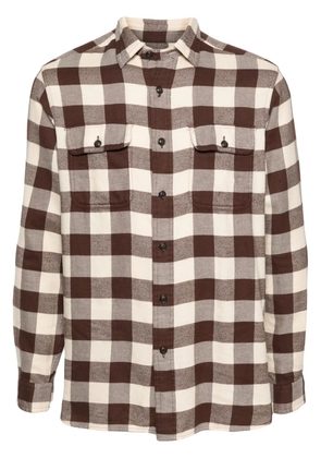 Polo Ralph Lauren checked cotton shirt - Brown