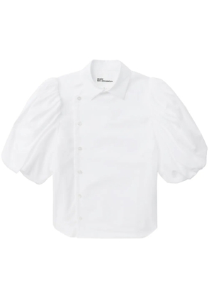 Noir Kei Ninomiya puff-sleeve blouse - White