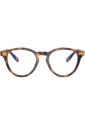 Polo Ralph Lauren round-frame glasses - Brown