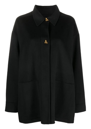 AERON Crane wool-blend jacket - Black