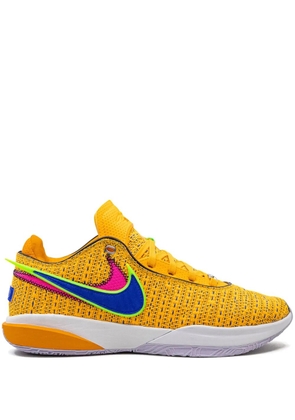 Nike LeBron 20 'Laser Orange' sneakers - Yellow