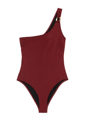 Anjuna asymmetric swimsuit - Brown