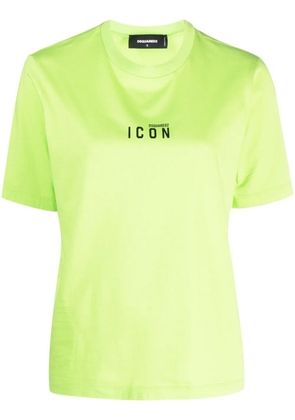 DSQUARED2 Icon-print cotton T-shirt - Green