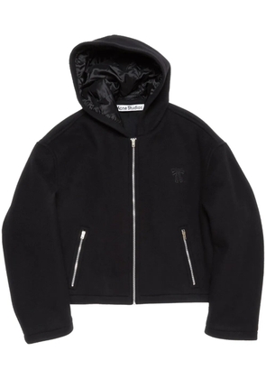 Acne Studios bow-embroidered jacket - Black