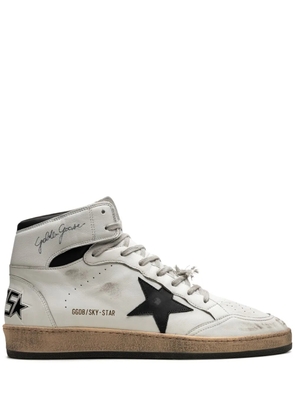 Golden Goose Sky-Star 'Multi-Color' high-top sneakers - White