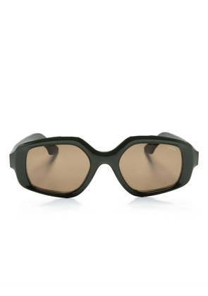 Lapima Elisa geometric-frame sunglasses - Green