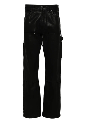 AMIRI mid-rise straight-leg trousers - Black