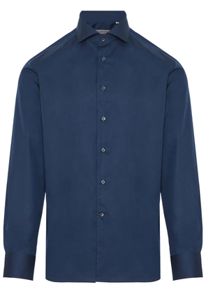 Corneliani poplin shirt - Blue