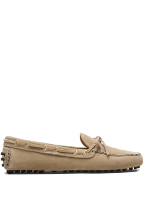 Car Shoe suede driving shoes - Neutrals