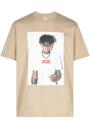 Supreme NBA Youngboy cotton T-shirt - Neutrals