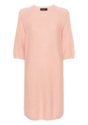 Fabiana Filippi sequinned sweater dress - Pink