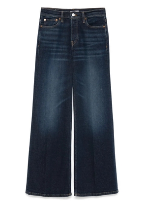 RE/DONE mid-rise wide-leg jeans - Blue