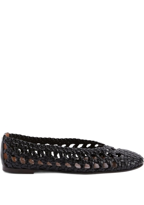 Giuseppe Zanotti Georgia Cage ballet flats - Black